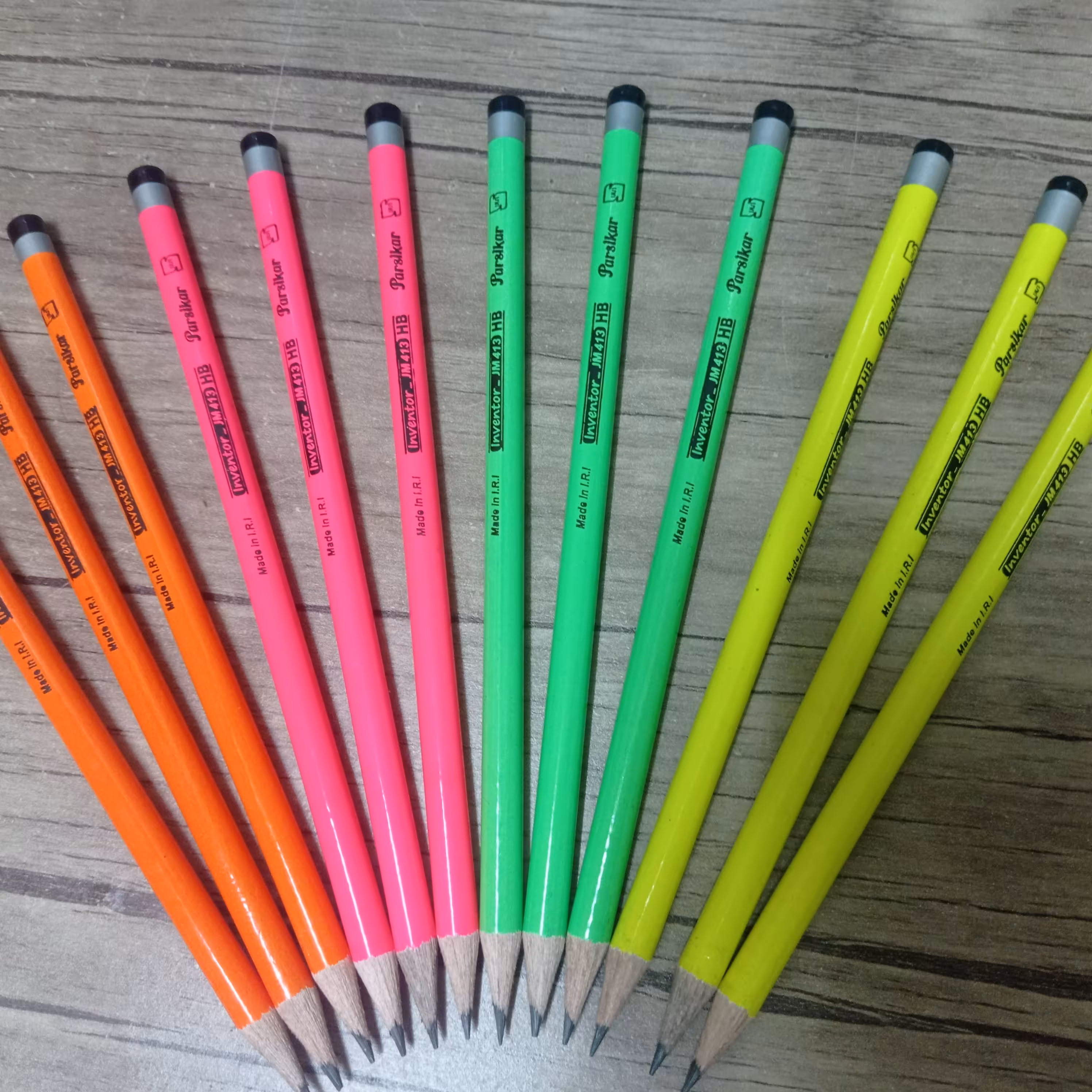 مداد مشکی رنگی پارسیکار 