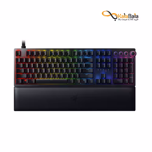 خرید کیبورد گیمینگ با سیم ریزر مدل HUNTSMAN V2 • سوئیچ آنالوگ