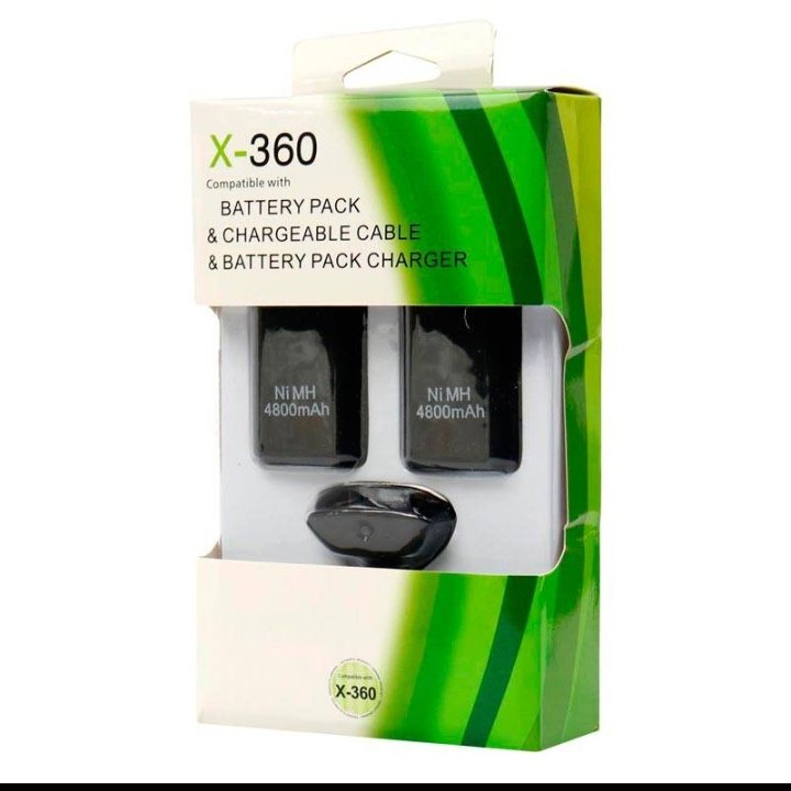باتری شارژی NI-MH با ظرفیت 4800 میلی آمپر ساعت مناسب برای XBox 360
