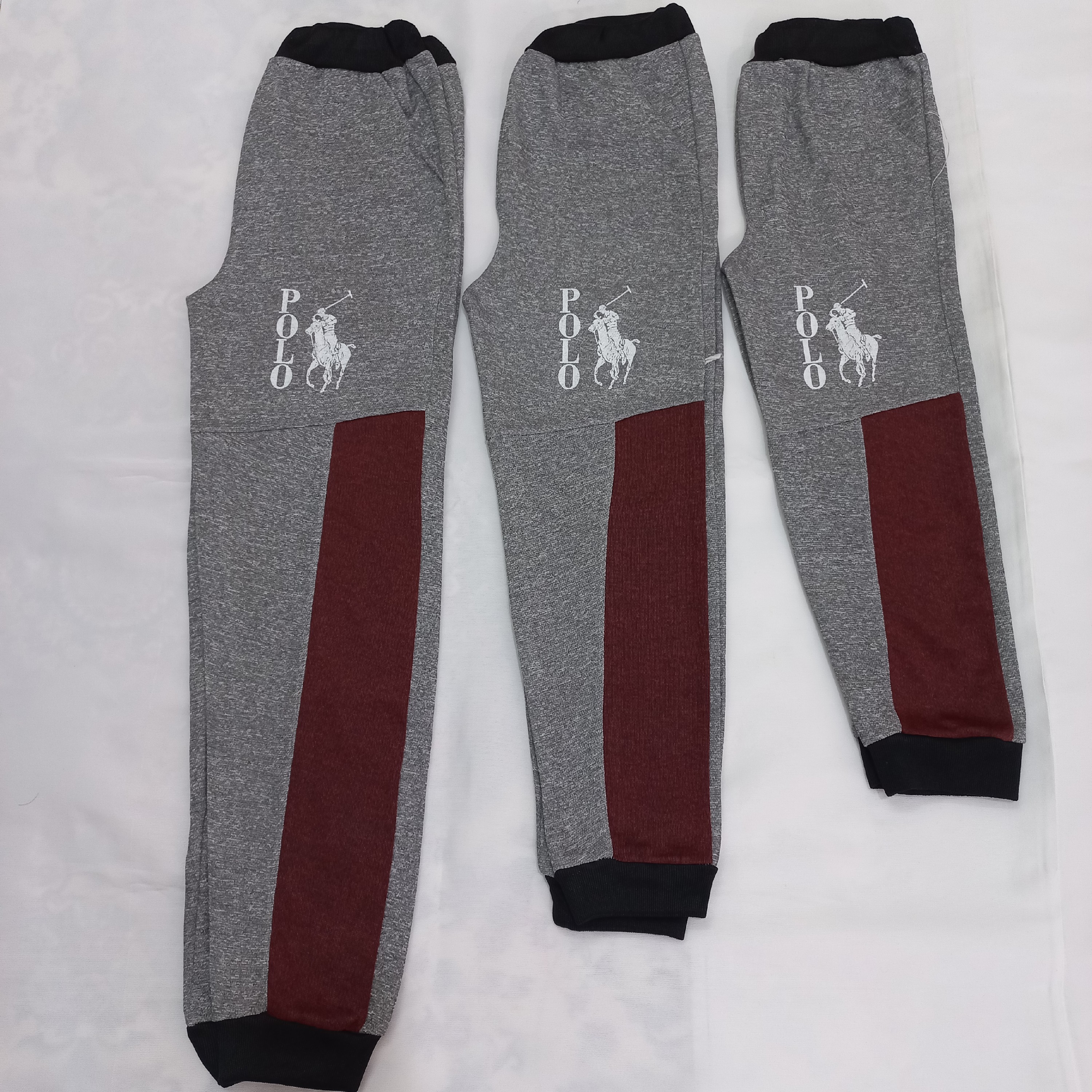 شلوار راحتی بچه گانه و پسرانه ملانژ قد 65 75 سانت
