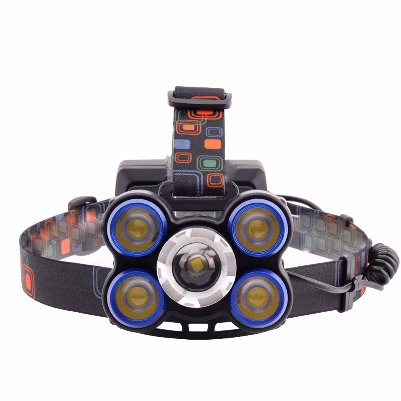 چراغ پیشانی 5 لامپ مدل Rotary Lamp