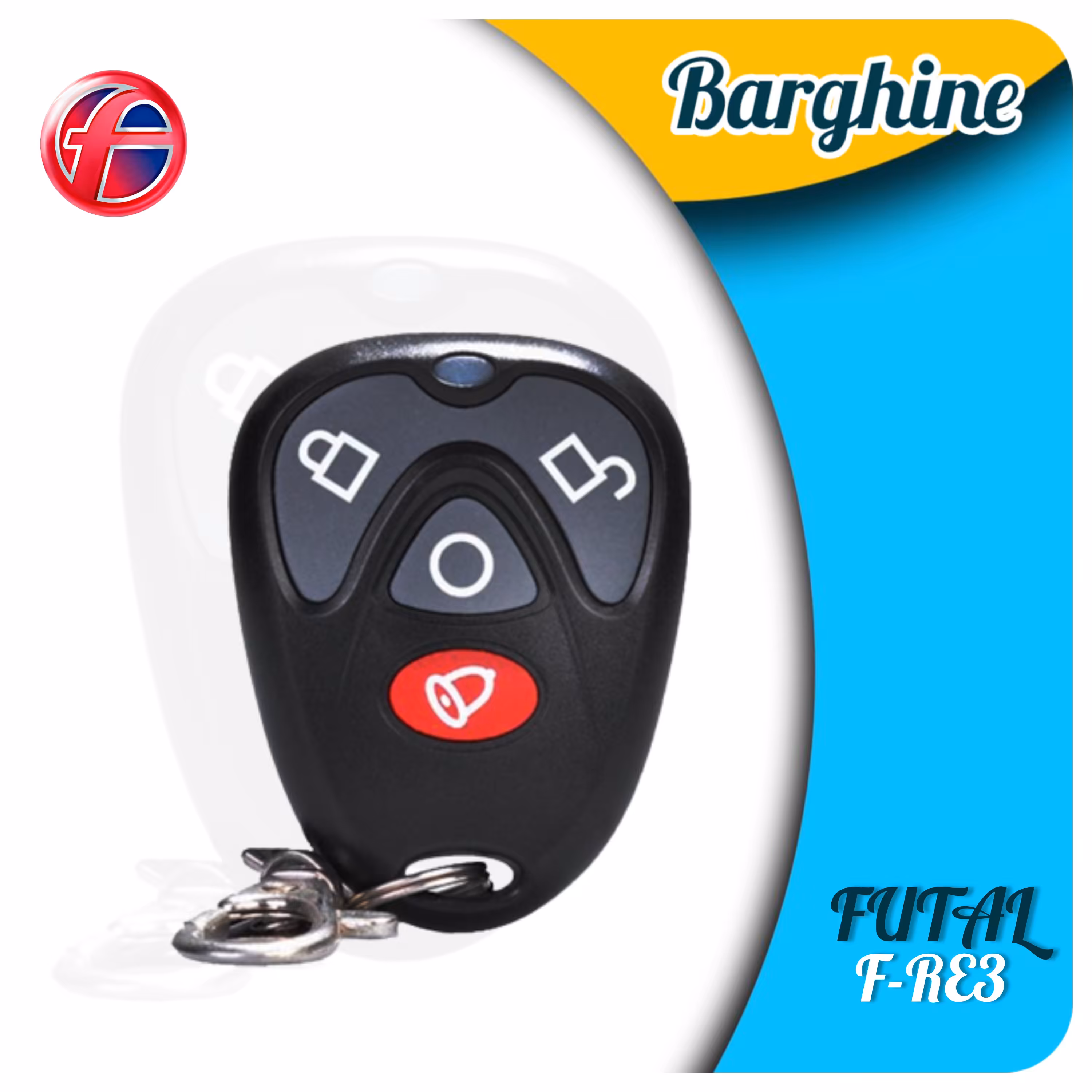 ریموت کنترل 4دکمه فوتال مدل F-RE3 فرکانس 315و433