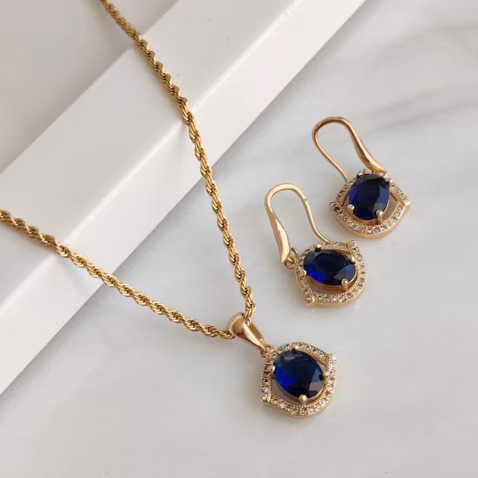 نیم ست طلا روس