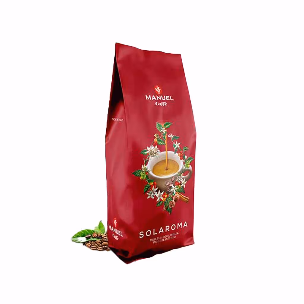 دان قهوه 70% عربیکا و 30% ربوستا مانوئل سولاروما
