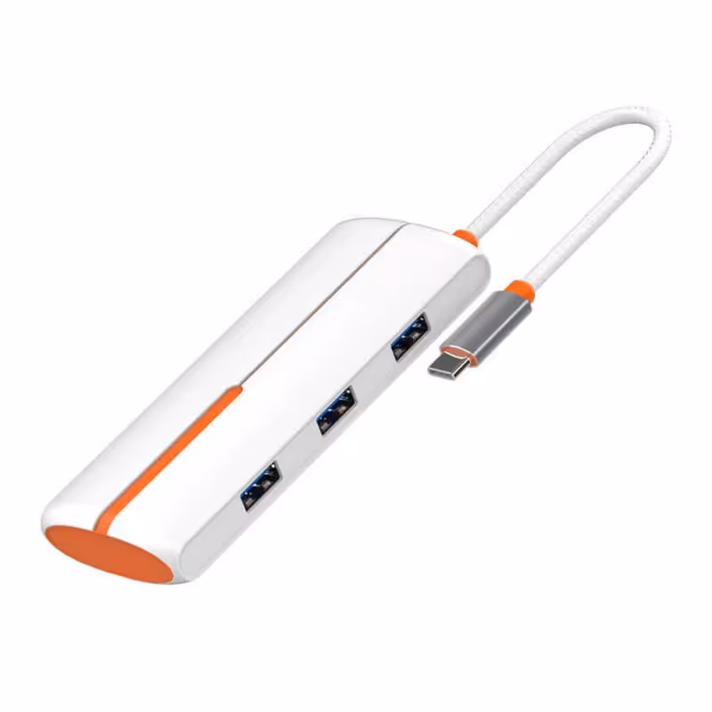 خرید و قیمت هاب 5 پورت تایپ سی به USB3.0 و Type-C الدینیو مدل DS-25U