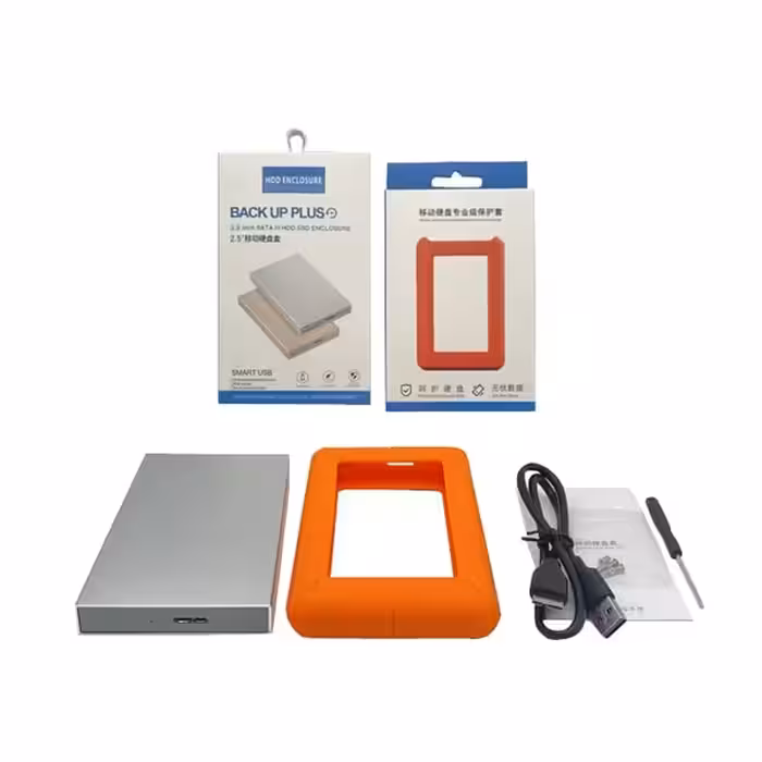 باکس هارد 2.5 اینچ لمونتک به همراه محافظ سیلیکونی