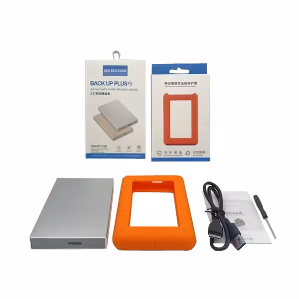 باکس هارد 2.5 اینچ لمونتک به همراه محافظ سیلیکونی