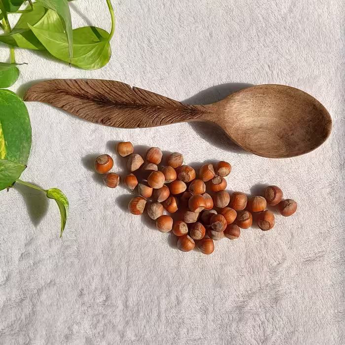 قاشق آجیل خوری چوبی