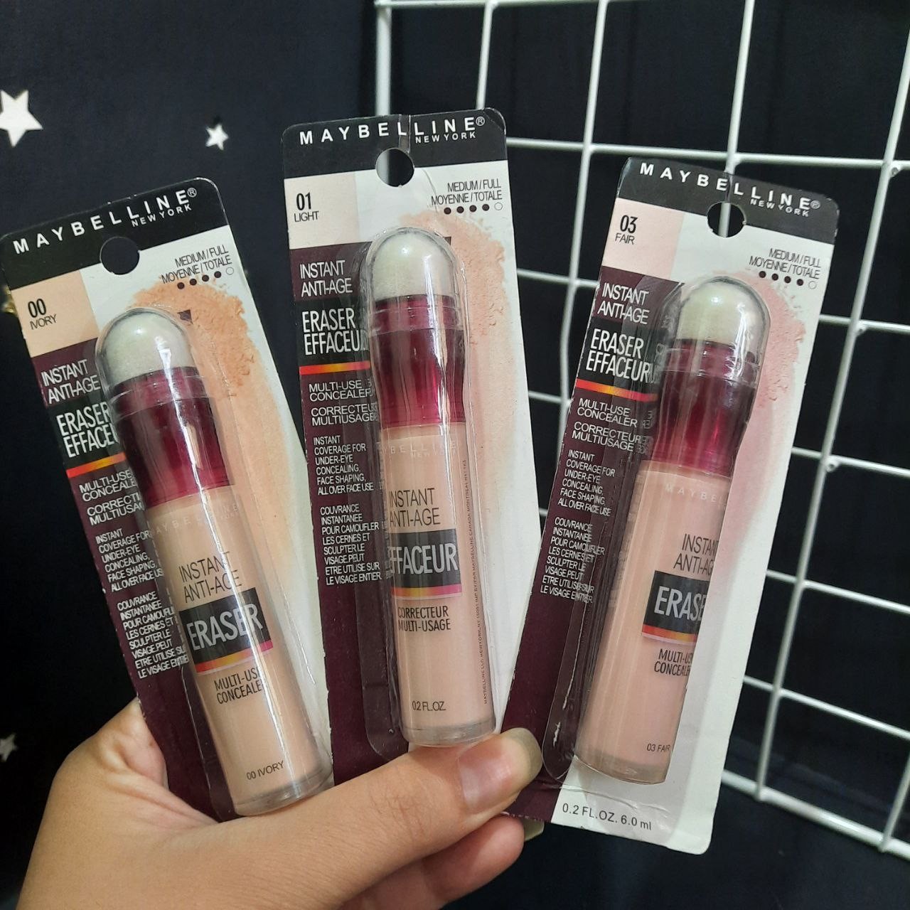 کانسیلر پرطرفدار و محبوب میبلین با پوشاندگی بالا مناسب افراد حرفه ای و مبتدی .120 (اصل)