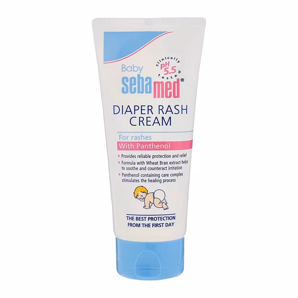 کرم ادرار سوختگی پای کودک سبامد Sebamed Baby Diaper Rash Cream • خوش آرا