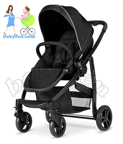 کالسکه تک گراکو مدل ایوو رنگ مشکی و پارچه ضد اب پیت استاپ Graco Evo black Pit Stop