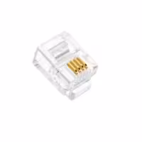 سوکت تلفن RJ11 مدل TM بسته 20 عددی