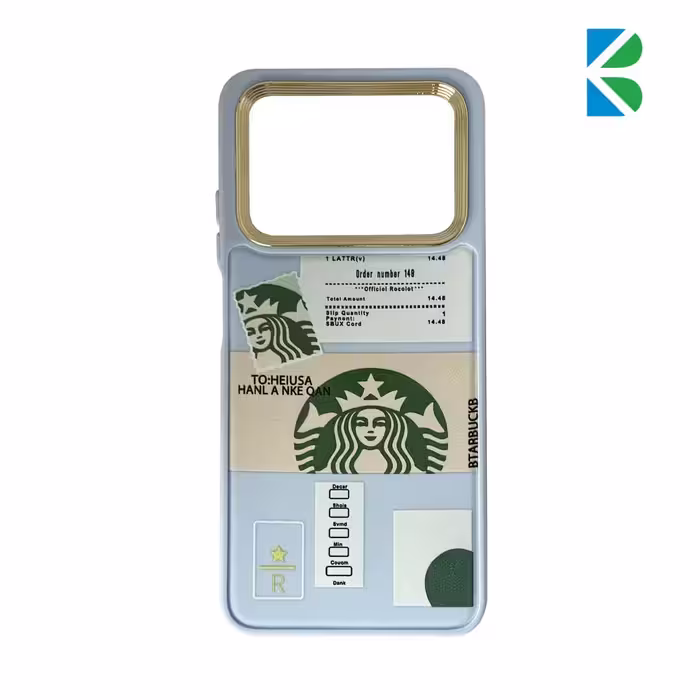 قاب طرح دار STARBUCKS مناسب گوشی‌ شیائومی مدل (Poco M4 Pro (4G