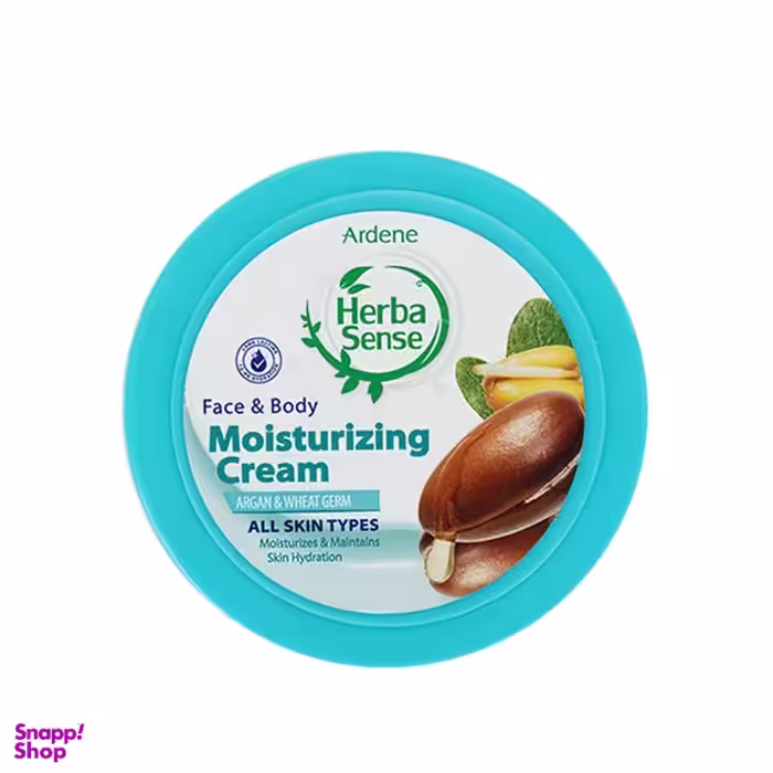 کرم مرطوب کننده هرباسنس آردن (Ardene) مدل Argan & Wheat Germ حجم 150 میلی لیتر