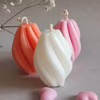 شمع گوی ساحل با ارتفاع 6سانت مناسب برای دکوراسیون منزل و اتاق خواب 