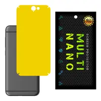 برچسب پوششی MultiNano مدل X-F1M-Yellow برای پشت موبایل اچ تی سی One A9