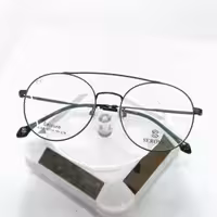 عینک بلوکات مخصوص کار با کامپیوتر گرد بدون نمره با کیفیت بالا