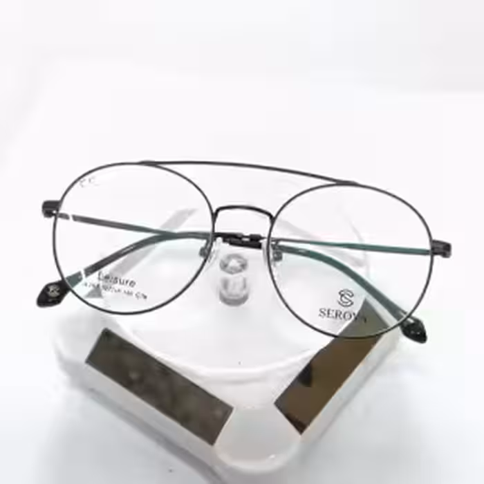 عینک بلوکات مخصوص کار با کامپیوتر گرد بدون نمره با کیفیت بالا