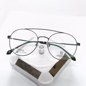 عینک بلوکات مخصوص کار با کامپیوتر گرد بدون نمره با کیفیت بالا