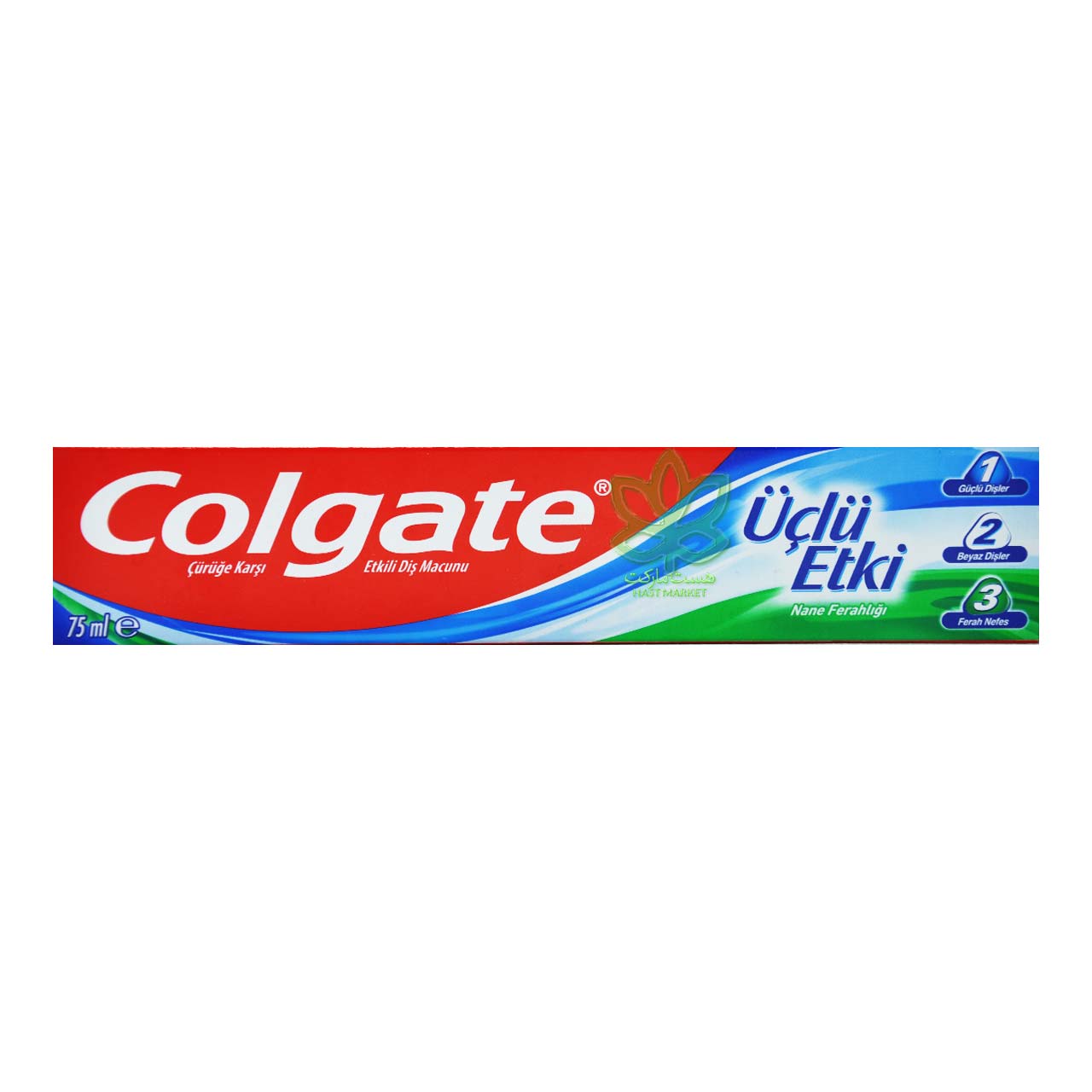خمیر دندان تریپل اکشن 75 میل کولگیت - colgate