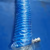 شیلنگ فنری باد نمره 12(ده متری)دو سر کوپلینگ 