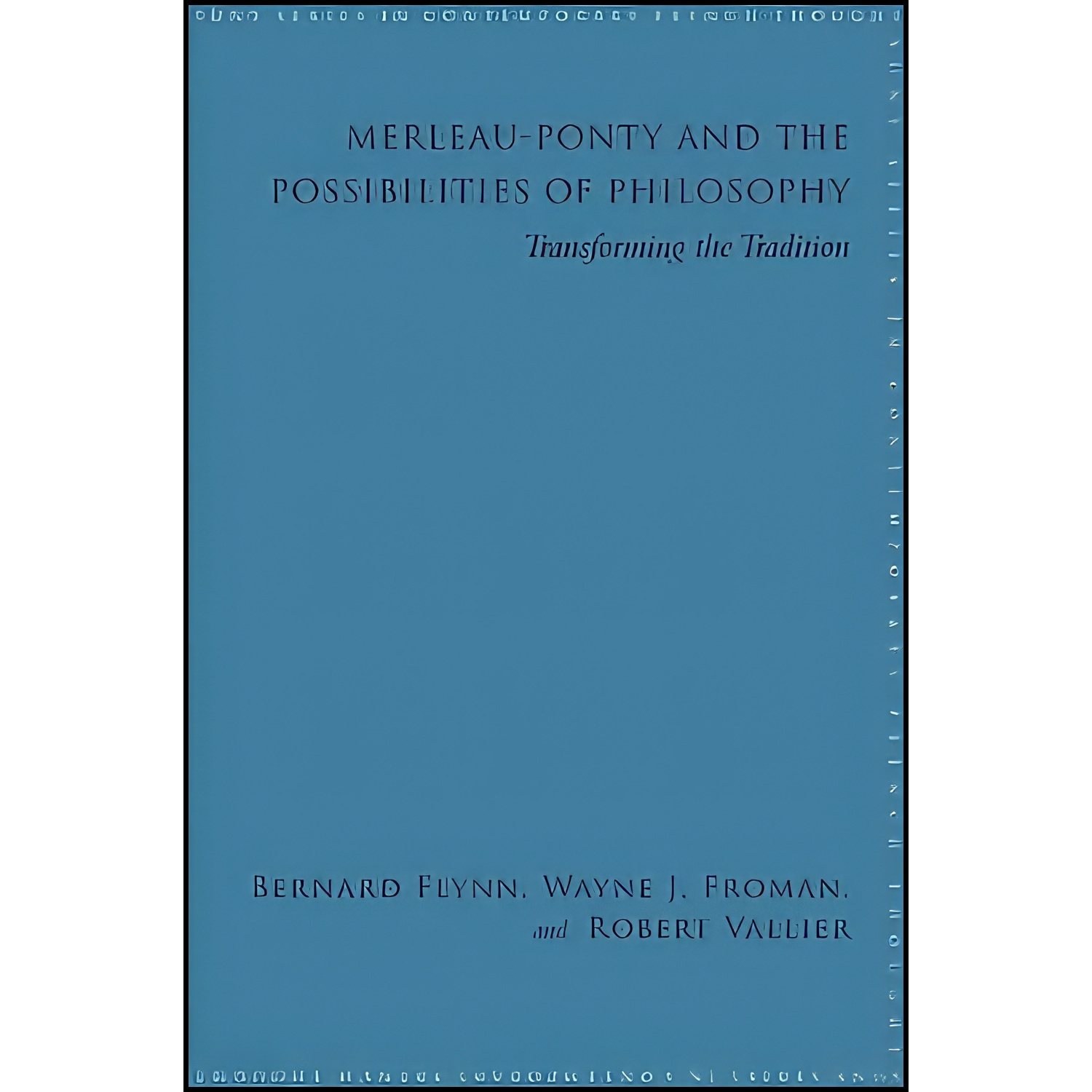 کتاب زبان اصلی Merleauponty and the Possibilities of Philosophy