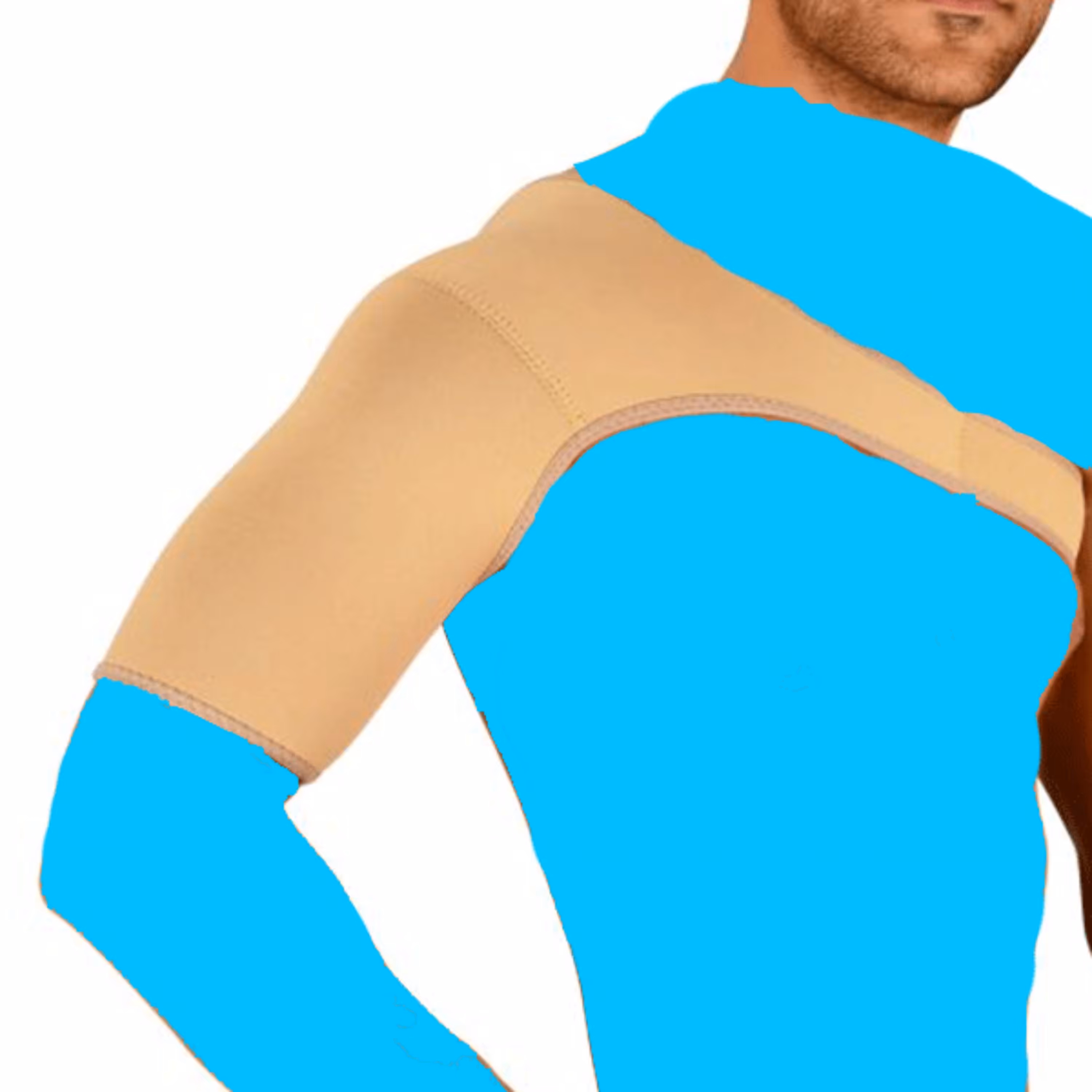 شانه بازوبند -کتف بند- طبی نئوپرن درمان طب - سایز  لارج