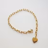 دستبند رولو با آویز استیل 