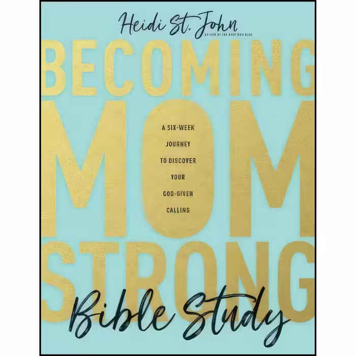 کتاب زبان اصلی Becoming MomStrong Bible Study اثر Heidi St John
