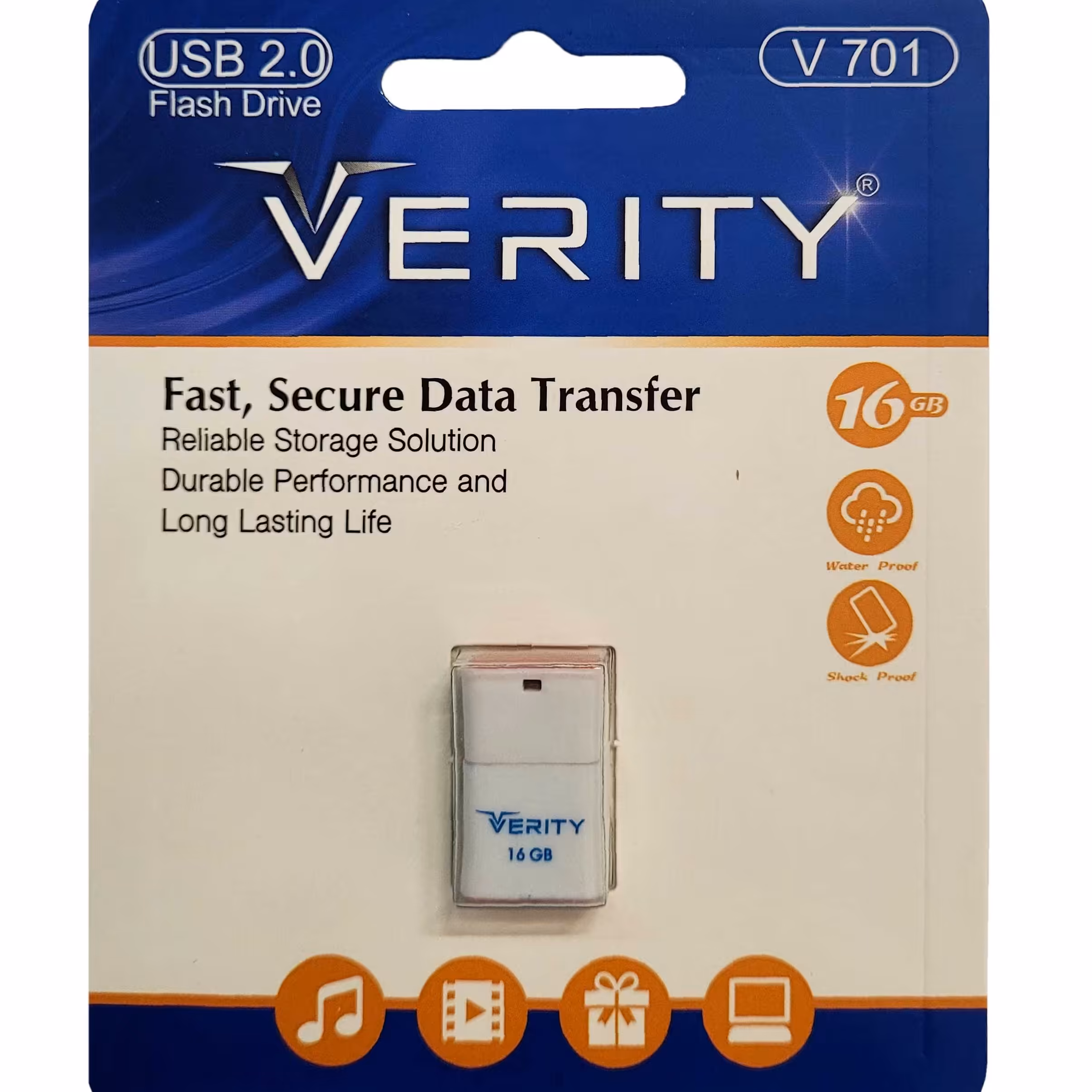 فلش مموری 16 گیگابایت وریتی مدل V701