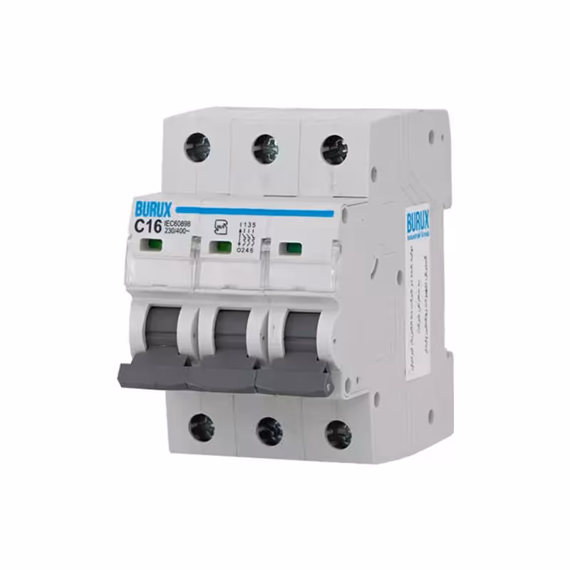 کلید مینیاتوری C سه پل 16A بروکس - فراز سیستم