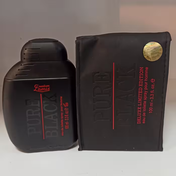 ادکلن پیور بلک مردانه (پور بلک) Creation Lamis Pure Black