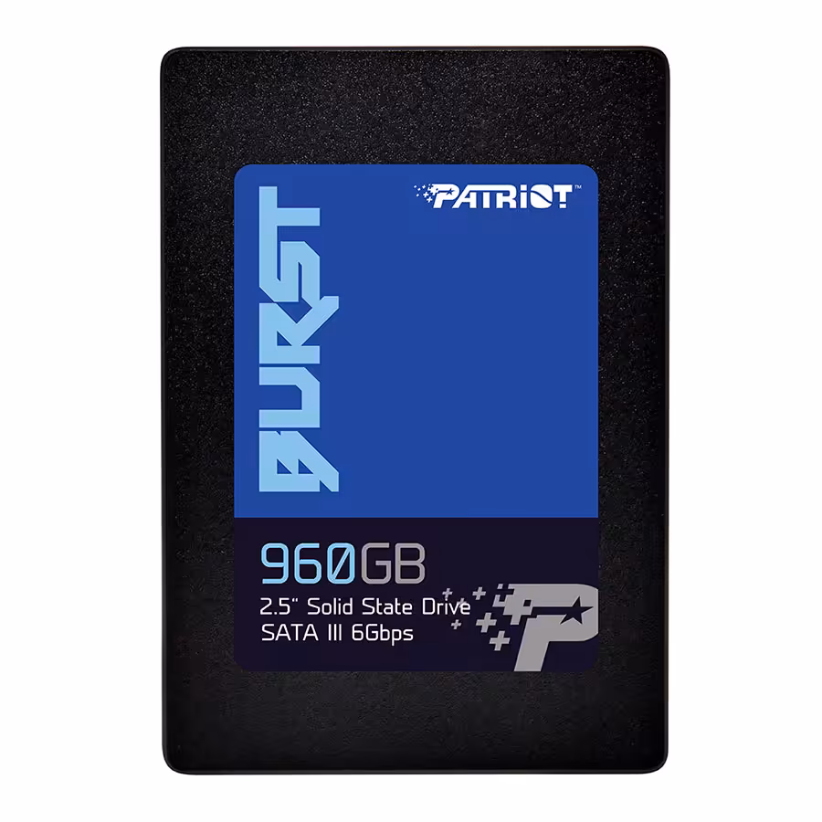 قیمت و خرید اس اس دی 960 گیگابایت 2.5 اینچ SATA پاتریوت مدل Burst | یاس ارتباط