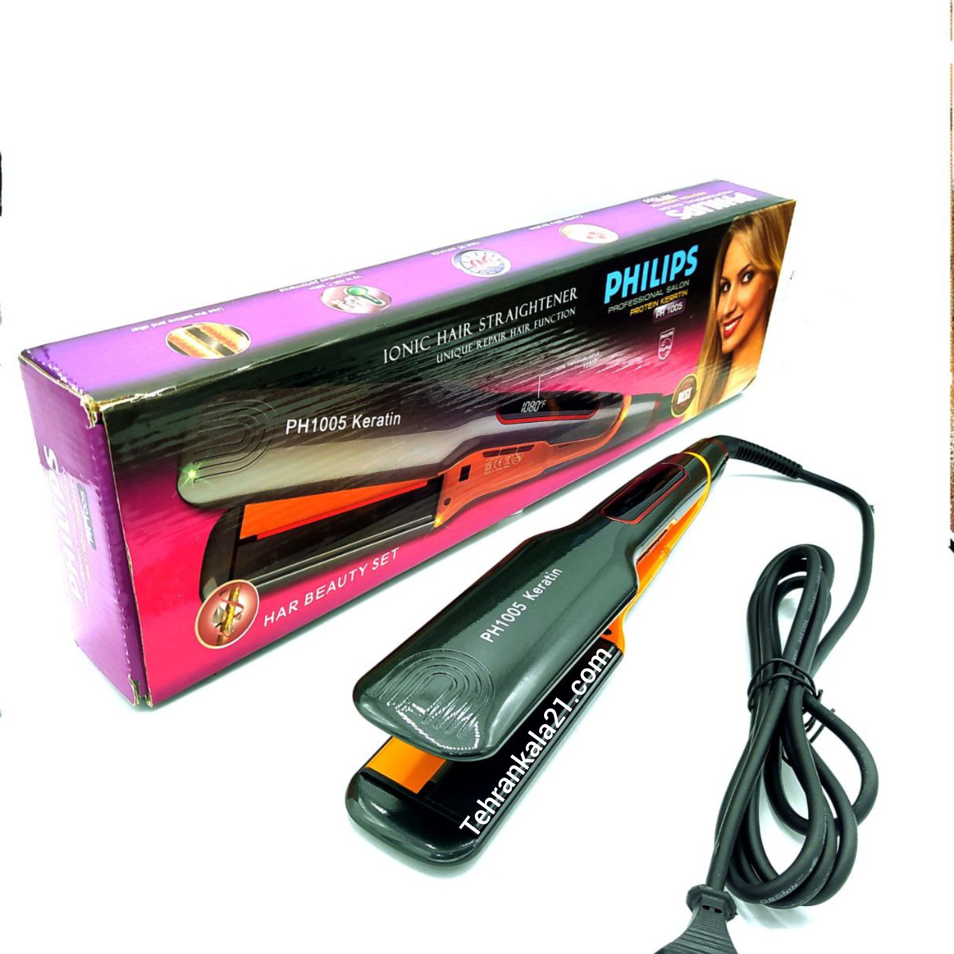 اتو مو کراتین فیلیپس مدل PH-1005