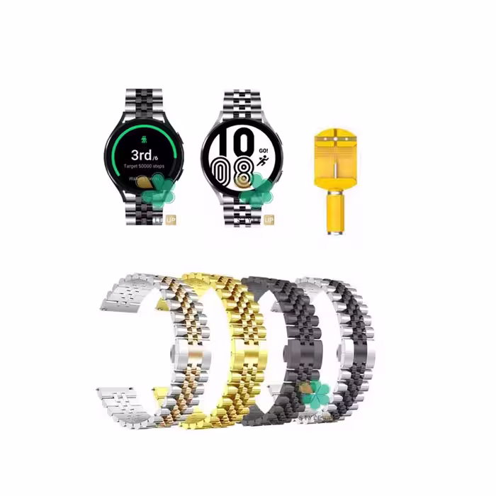 بند فلزی ساعت سامسونگ Samsung Galaxy Watch 4 مدل 5Rows