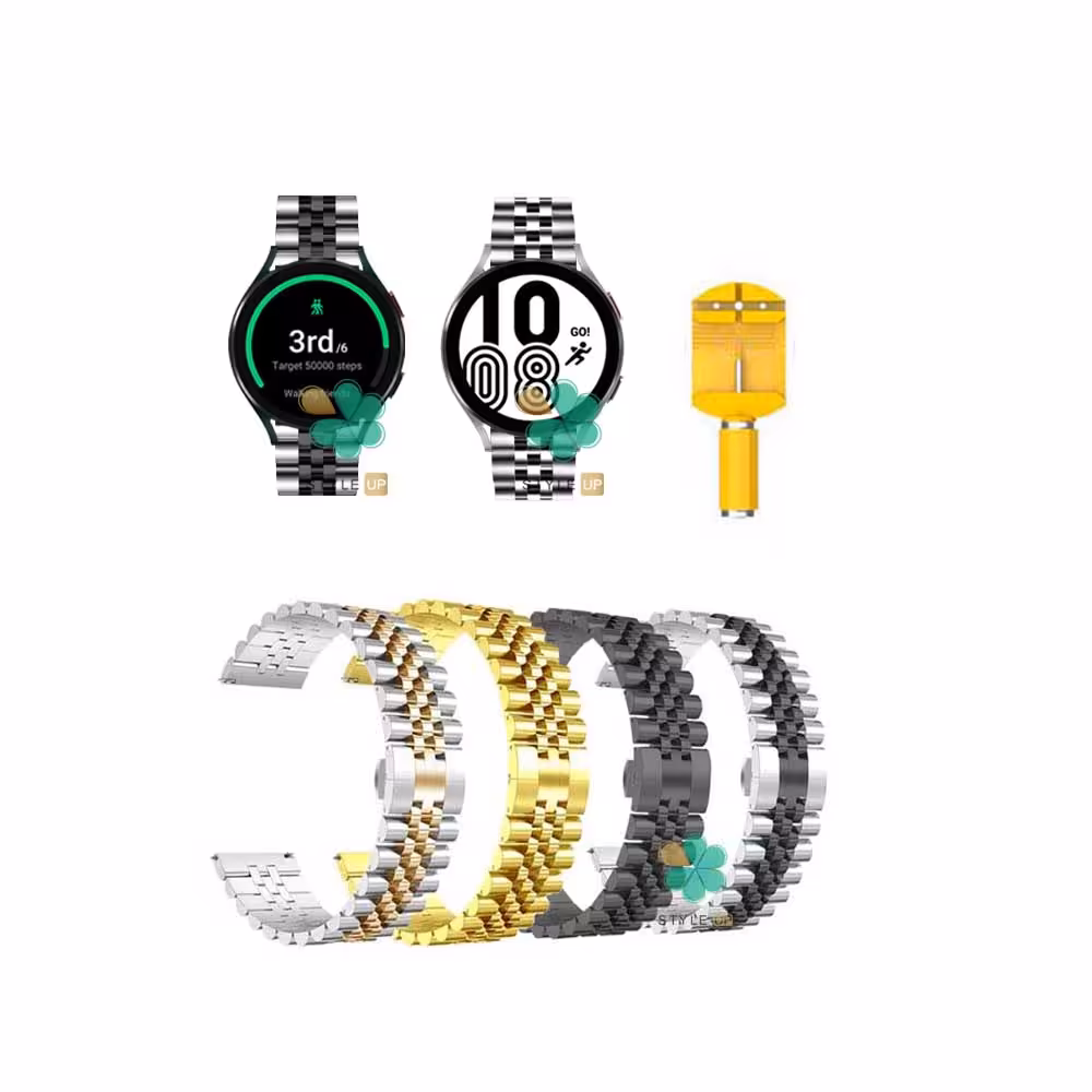 بند فلزی ساعت سامسونگ Samsung Galaxy Watch 4 مدل 5Rows