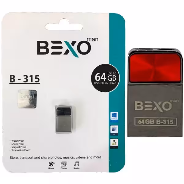 فلش 64 گیگ Bexo B-315 Silver