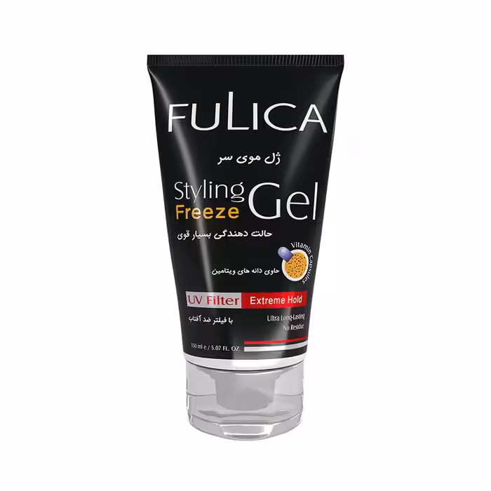 ژل مو حالت دهنده بسیار قوی فولیکا حجم 150 میل