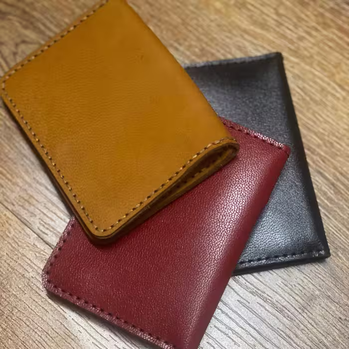 کیف پول چرم دست دوز