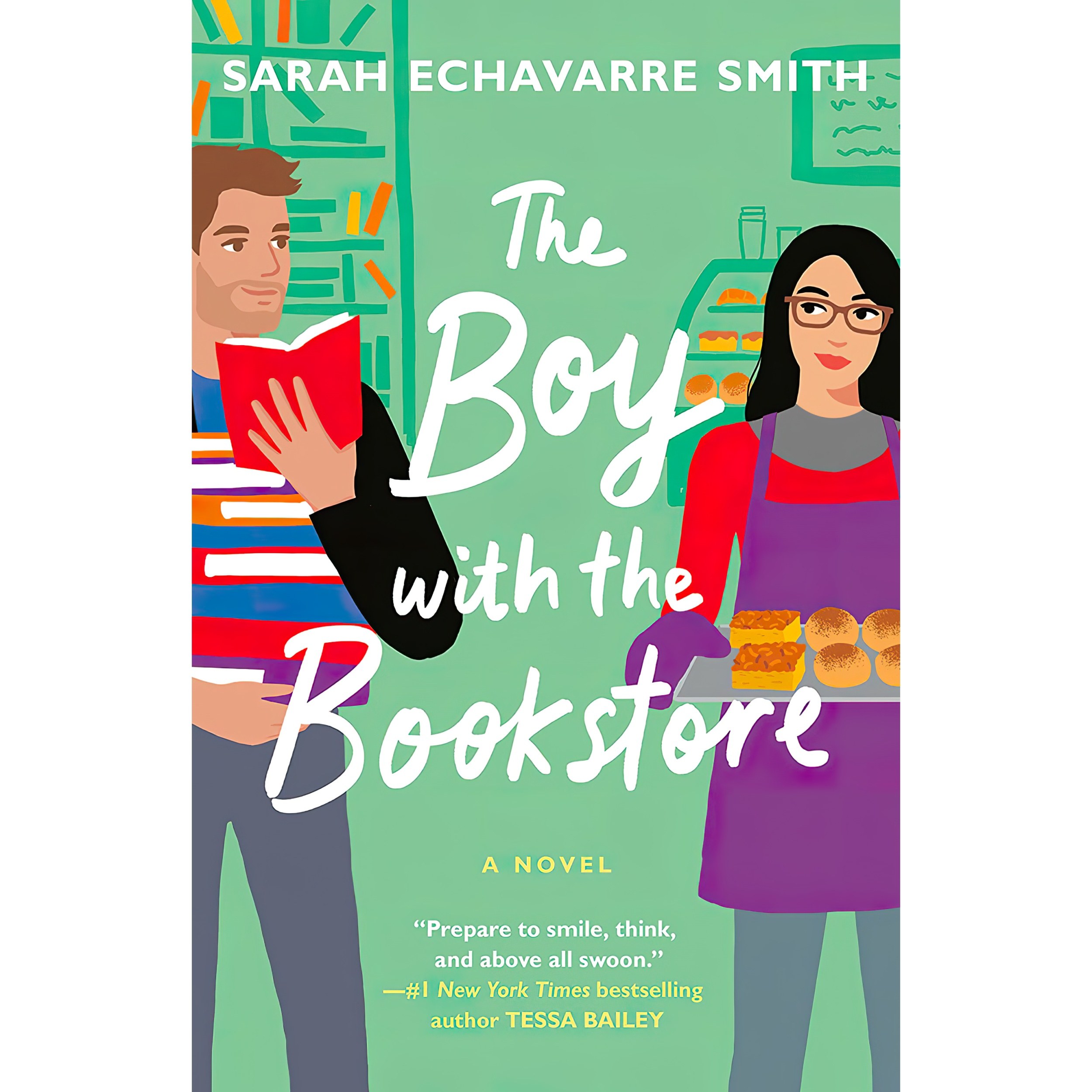 کتاب زبان اصلی The Boy with the Bookstore اثر Sarah Smith انتشارات Berkley