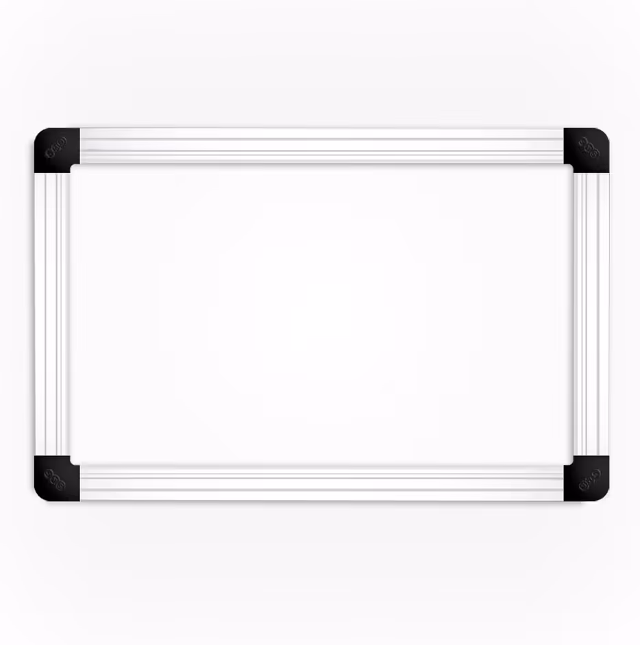 تخته وایت برد مغناطیسی دورو اس ام اس 90*60