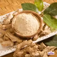 پودر زنجبیل چینی اعلا یک کیلویی عطرقوی رنگ سفید تازه ساب  