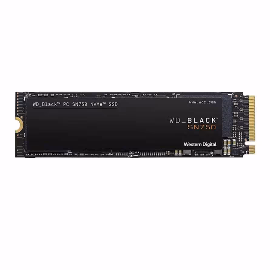 خرید اس اس دی وسترن دیجیتال SSD Western Digital WD Black SN750 NVMe SSD 1TB با بهترین قیمت