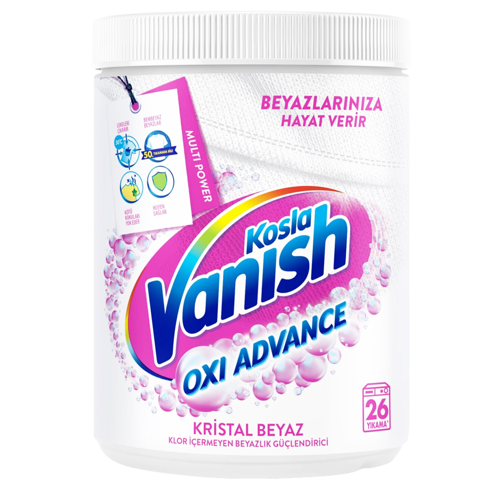 پودر لکه بر لباس سفید 800 گرمی ونیش کوسلا vanish