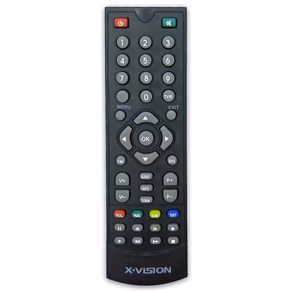 ریموت کنترل گیرنده دیجیتال ایکس ویژن  885