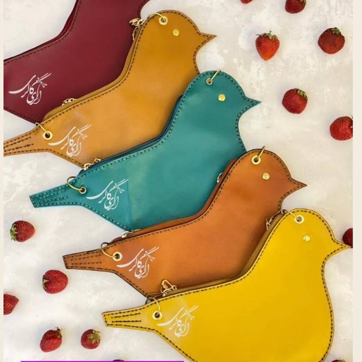 کیف چرم جوجه