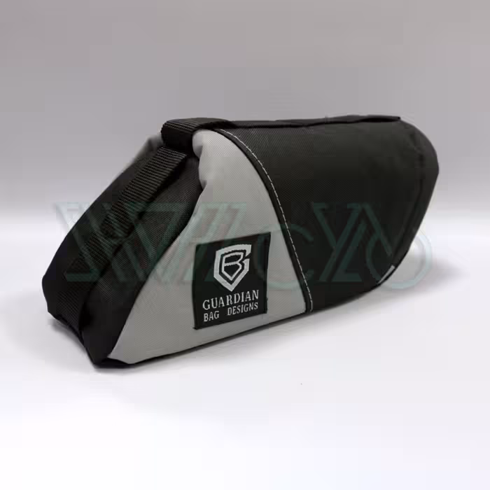 کیف دوچرخه زیر زین - مدل آروانا - طوسی  - برزنتی