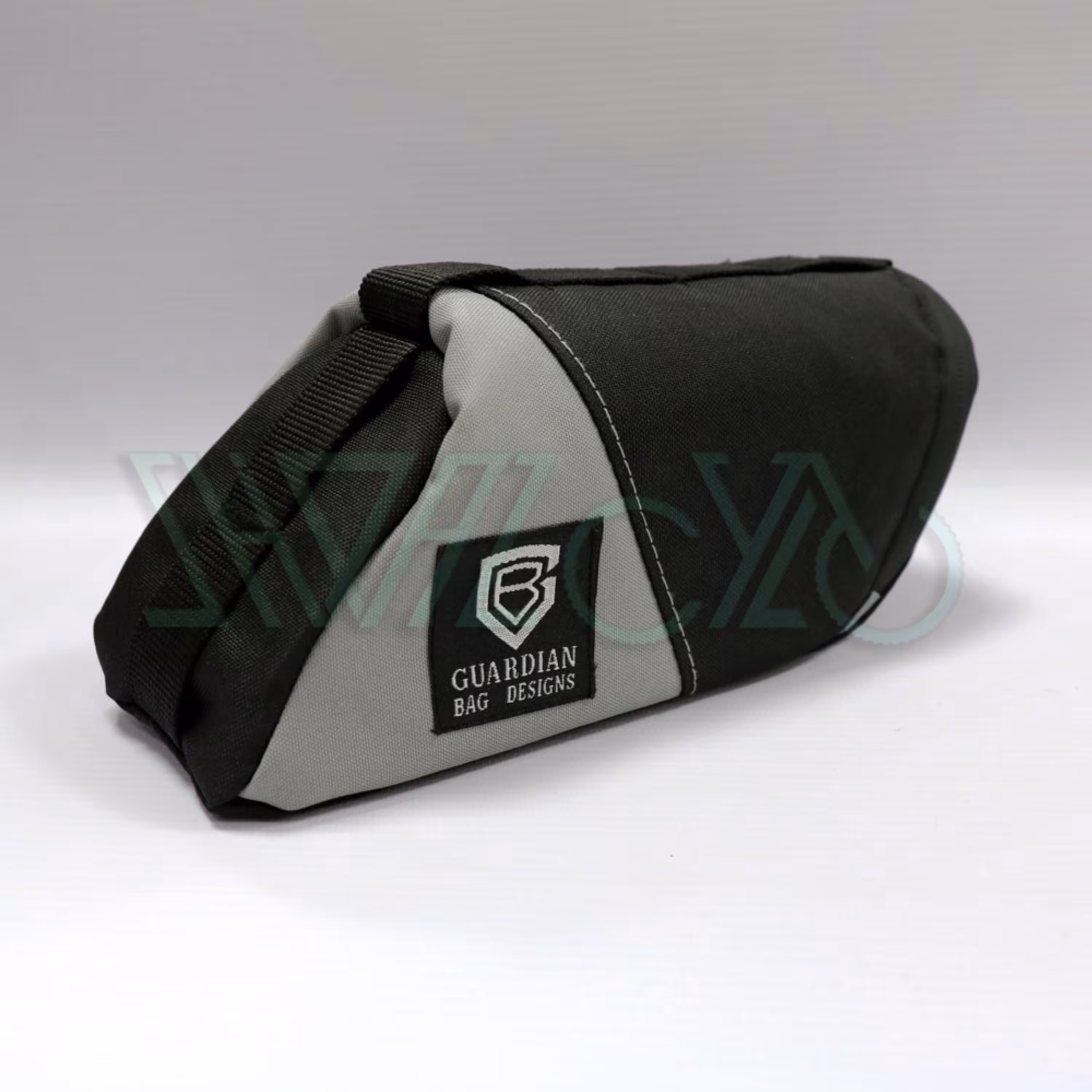 کیف دوچرخه زیر زین - مدل آروانا - طوسی  - برزنتی