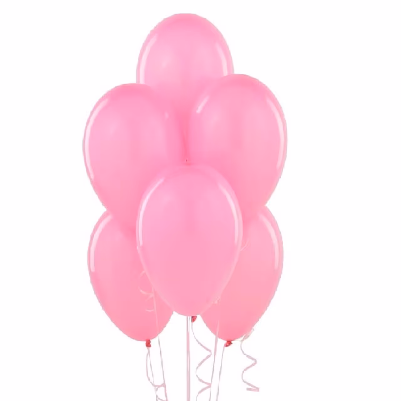 بادکنک لاتکس صورتی بسته 15 عددی