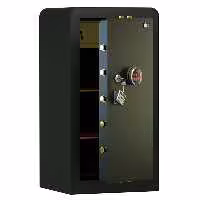 گاوصندوق نسوز و ضدسرقت سدید مدل 1000 Pro Plus با قفل دیجیتال حرفه ای رنگ مشکی